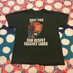 Only You Can Resist Facist Liars Tee